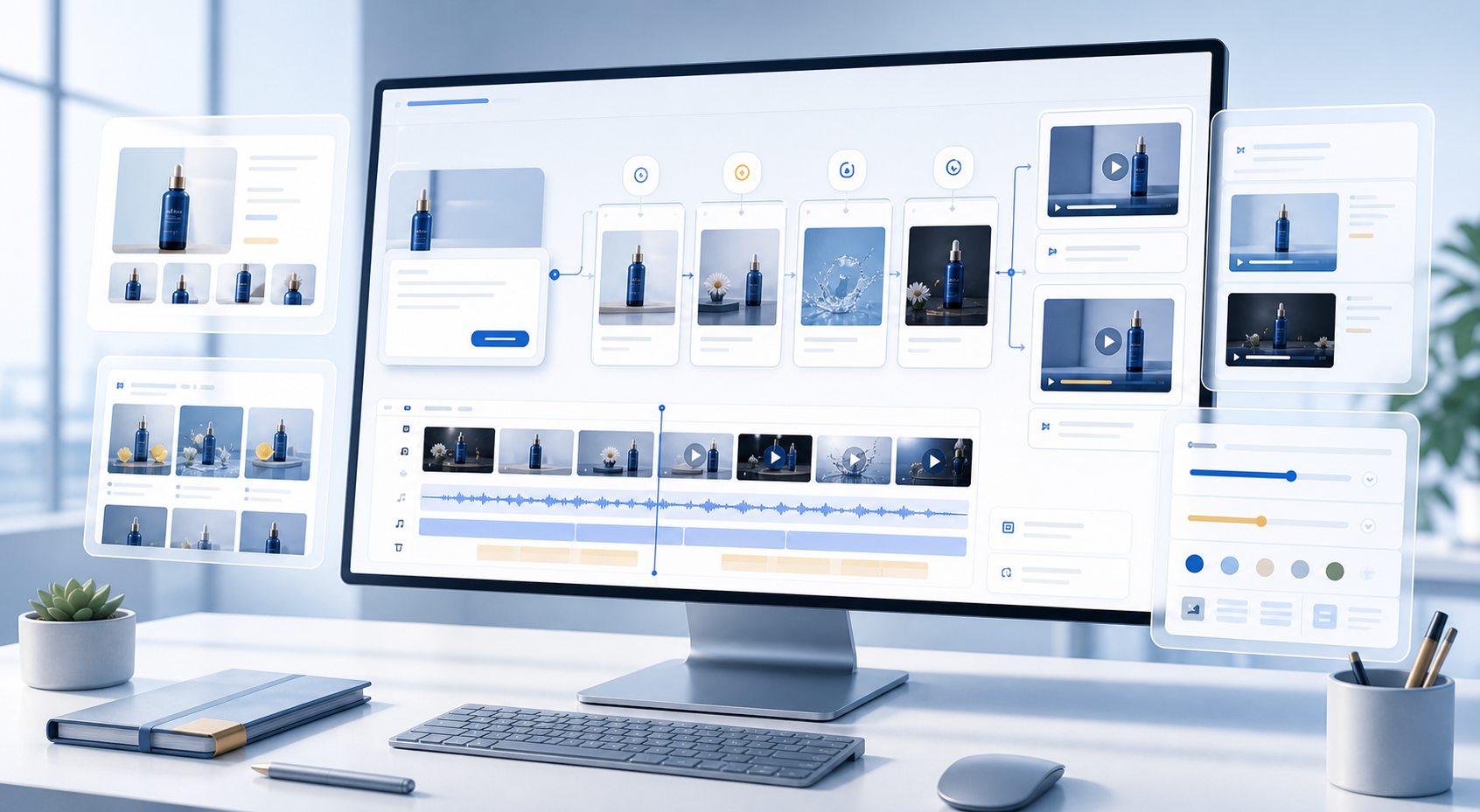 Aeaos 提示词视频生成效果图